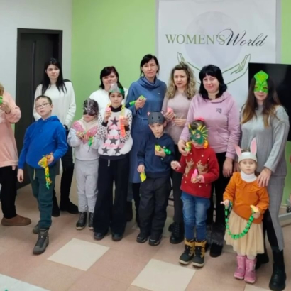 Майстер-клас в Кременчуці для матусь ВПО та їхніх діток